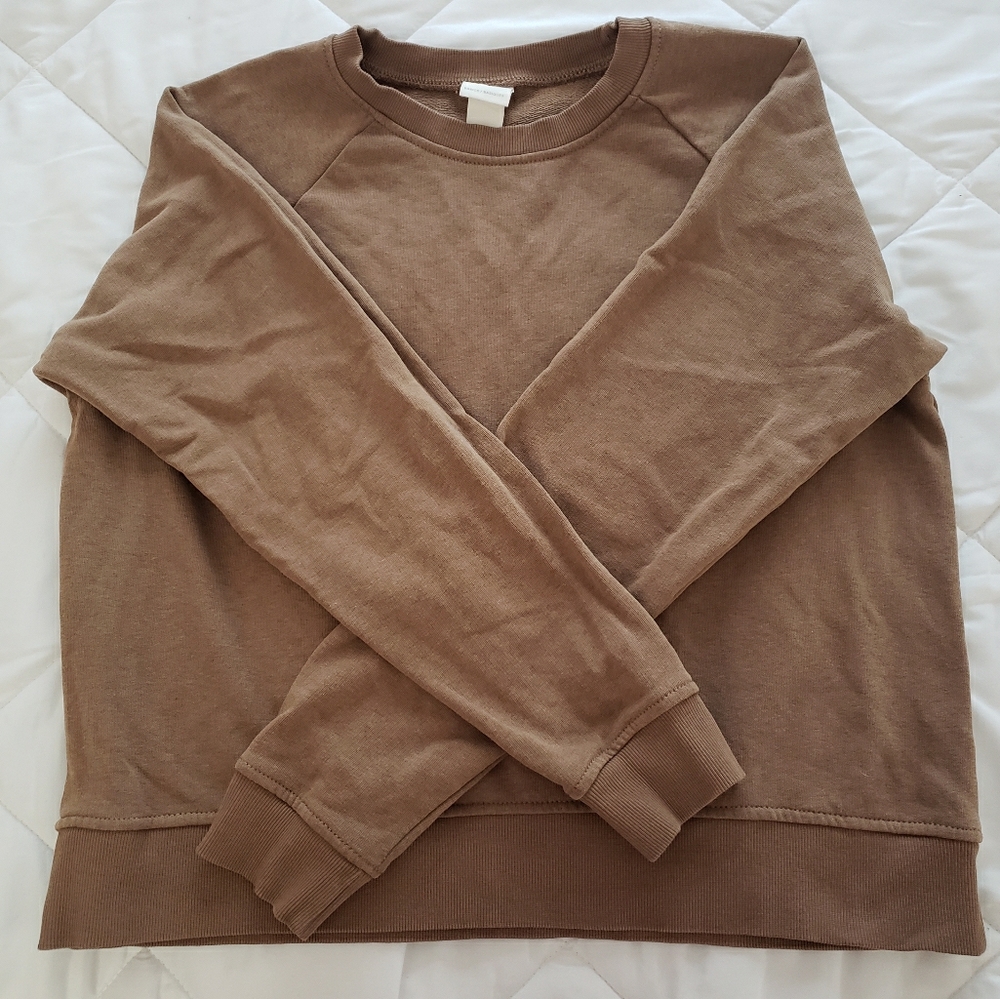 H&M Brown Sweatshirt